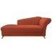 Recamier Vanessa 185cm Lado Esquerdo Suede Terracota - Amarena Móveis