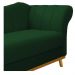 Recamier Vanessa 185cm Lado Esquerdo Suede Verde - Amarena Móveis