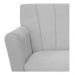 kit 02 Poltronas Laura Palito Mel Suede Branco - Amarena Móveis