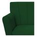 kit 02 Poltronas Laura Palito Mel Suede Verde - Amarena Móveis