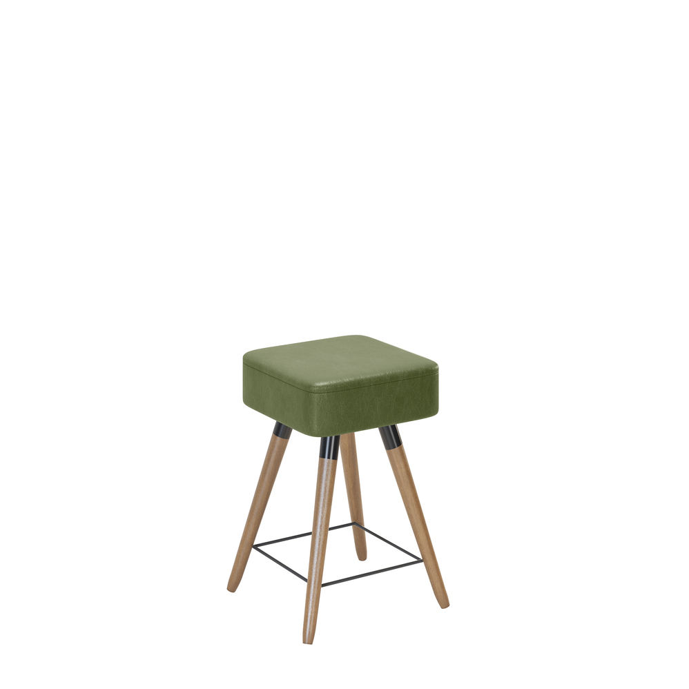 Kit 2 Bancos Banquetas Baixas Acre Verde - Adz
