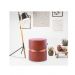 Kit 4 Banquetas Altas Estofadas Florença Amarula - Adz