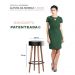 Kit 6 Banquetas Altas Estofadas Atenas 70cm Preto - Adz