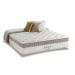 Conjunto Colchão de Casal Molas Pocket Viscoelástico Com Látex Natural Luxuoso Impressione Anjos + Base Cama Box Casal - 1,38x1,88x0,42