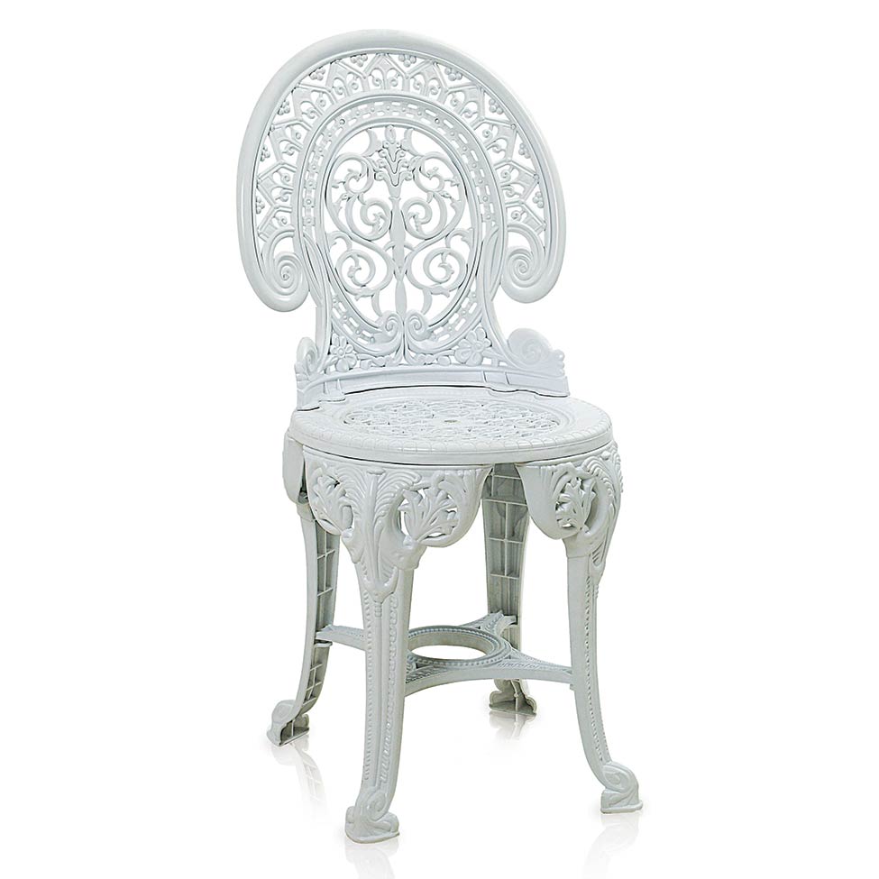Cadeira de Plástico Colonial Branca Antares