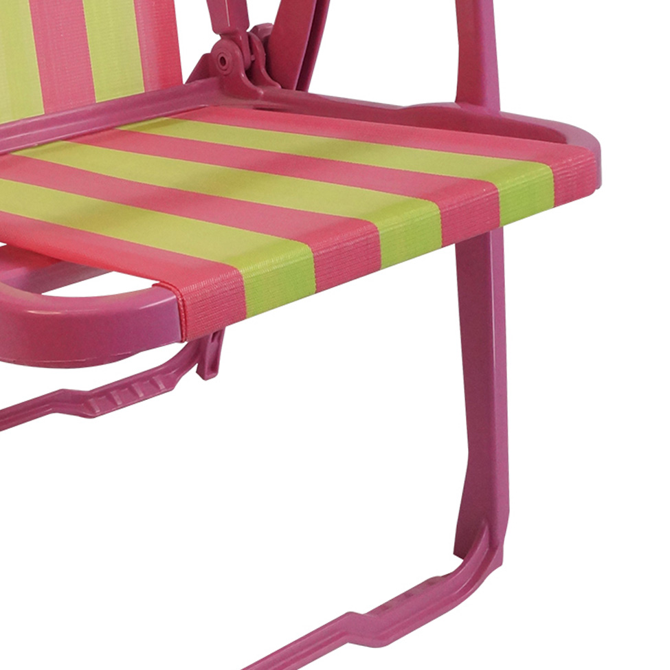 Cadeira de Praia Peruíbe Rosa
