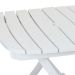 Conjunto com 2 Mesas para Área Externa Retangulares Mobiliario Branco