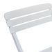 Conjunto com 4 Cadeiras Dobravél Ripada Diamantina Branco