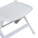 Conjunto com 4 Cadeiras Dobravél Ripada Diamantina Branco
