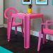 Mesa de Plástico Infantil Rosa