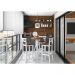 Conjunto Mesa Bistrô com 3 Banquetas Valência Branco