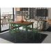 Conjunto Sala de Jantar e Cozinha Com 4 Cadeiras X Madeira Maciça Verde