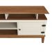 Rack de Madeira Maciça com 2P Base Elevada Off White