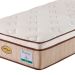 Colchão Solteiro King Elegance Firm Molas Ensacadas (30x96x203) Bege e Branco
