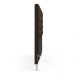 Cabeceira Atlas 140 para Cama de Casal N-027 Veludo Marrom Chocolate Aradecor