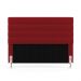 Cabeceira Atlas 140 para Cama de Casal N-033 Veludo Vermelho Aradecor