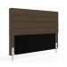 Cabeceira Atlas 140 para Cama de Casal Z-006 Sued Capuccino Aradecor
