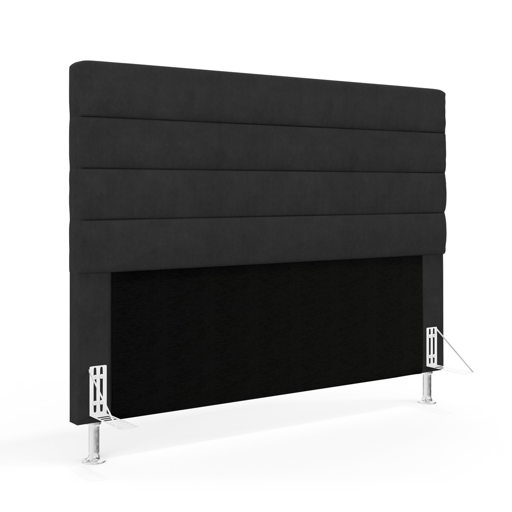 Cabeceira Atlas 140 para Cama de Casal Z-008 Sued Cinza Aradecor