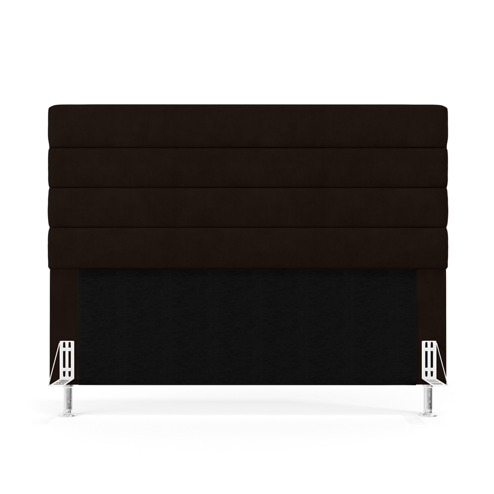 Cabeceira Atlas 140 para Cama de Casal Z-010 Sued Marrom Aradecor