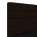 Cabeceira Atlas 140 para Cama de Casal Z-010 Sued Marrom Aradecor