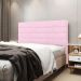 Cabeceira Atlas 140 para Cama de Casal Z-021 Sued Rosa Bebê Aradecor