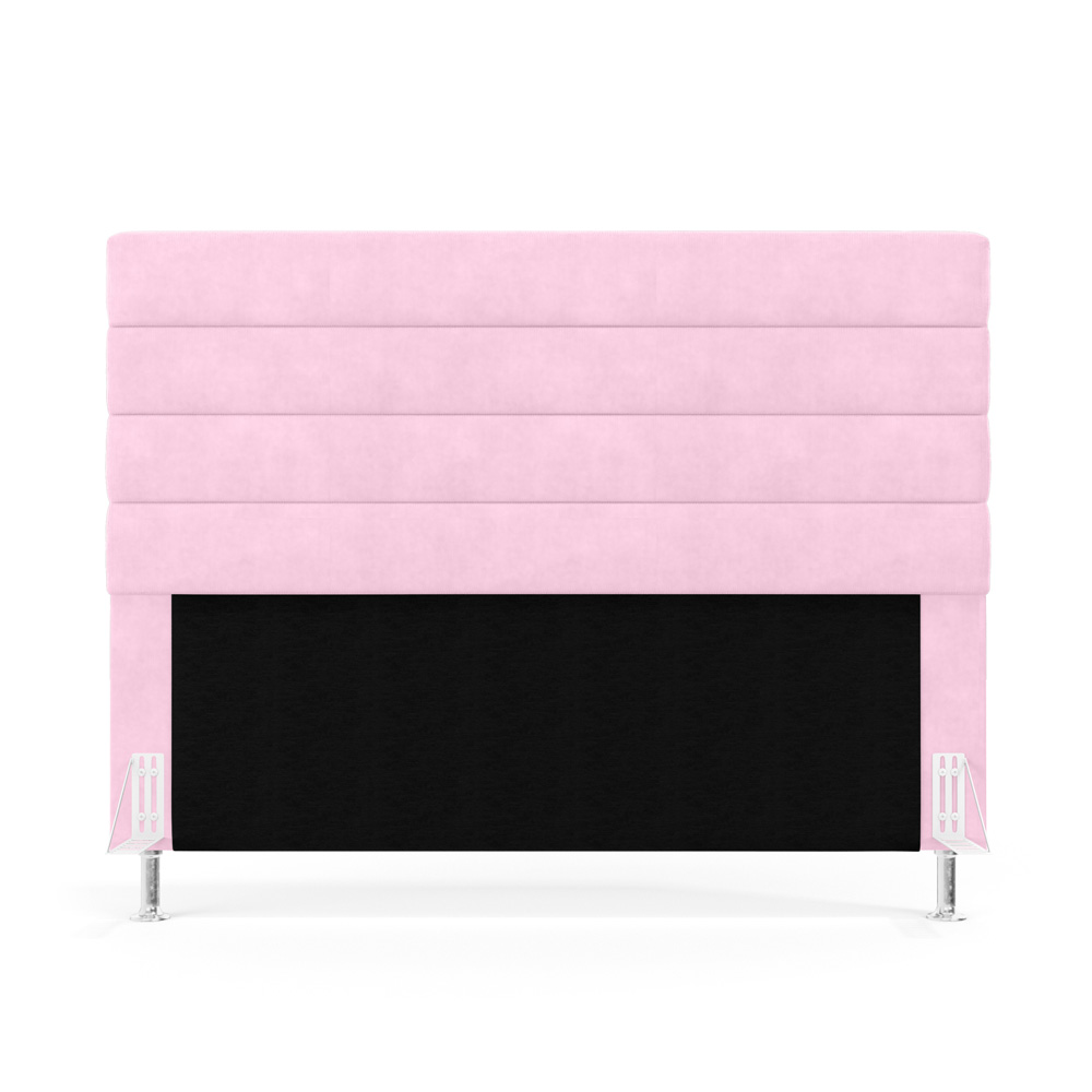 Cabeceira Atlas 140 para Cama de Casal Z-021 Sued Rosa Bebê Aradecor
