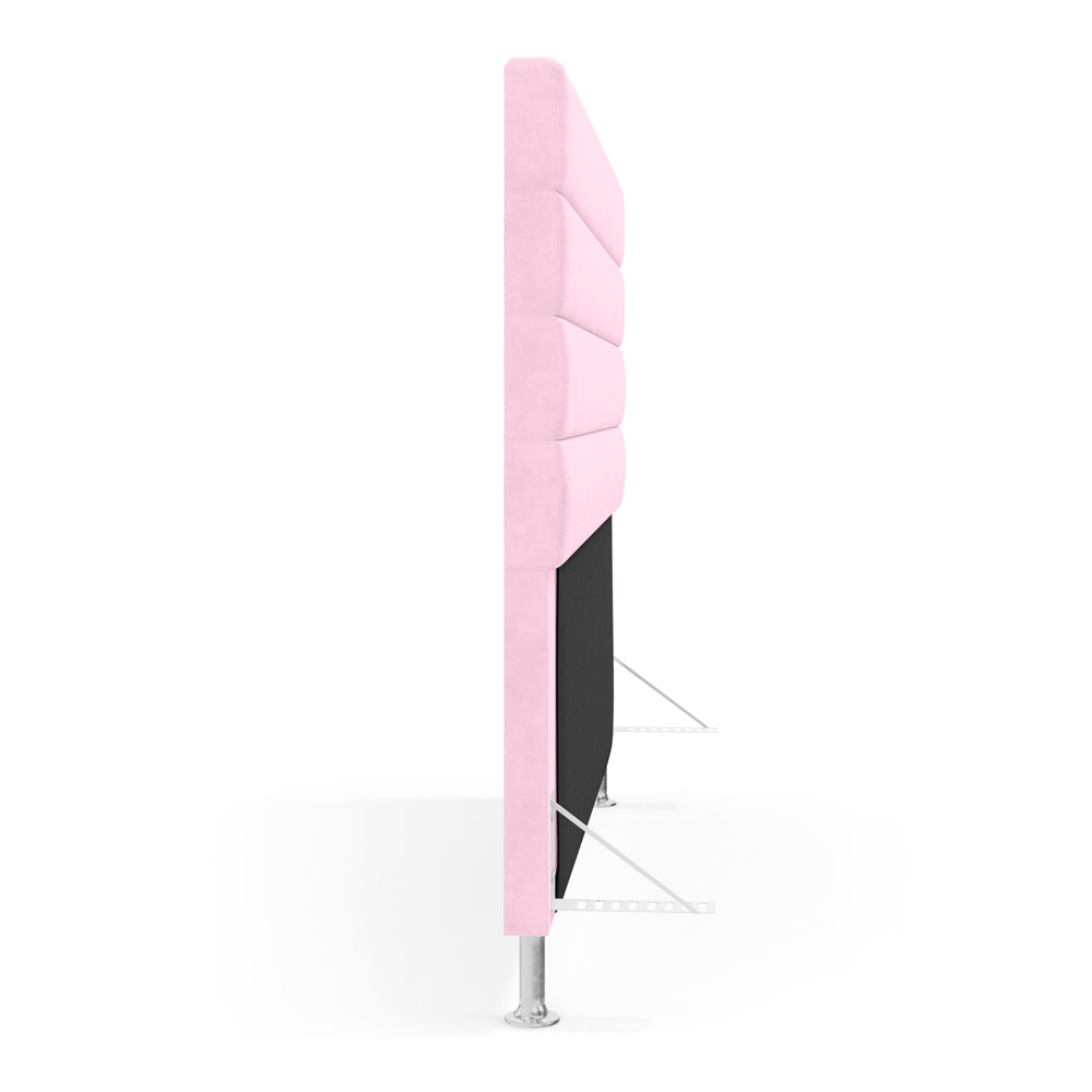 Cabeceira Atlas 140 para Cama de Casal Z-021 Sued Rosa Bebê Aradecor