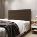 Cabeceira Atlas 160 para Cama Queen N-029 Veludo Capuccino Aradecor