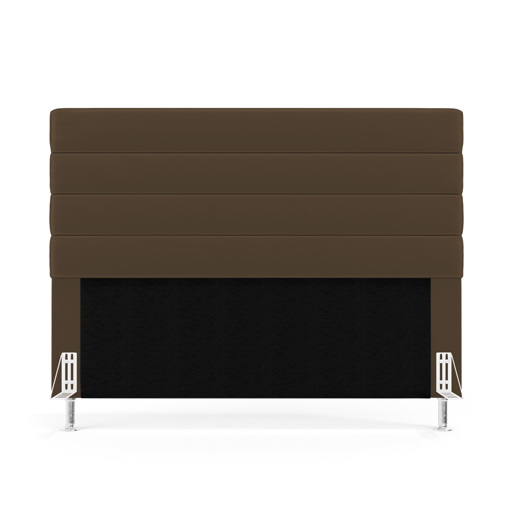 Cabeceira Atlas 160 para Cama Queen N-029 Veludo Capuccino Aradecor