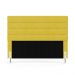 Cabeceira Atlas 160 para Cama Queen Z-004 Sued Amarelo Aradecor