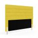 Cabeceira Atlas 160 para Cama Queen Z-004 Sued Amarelo Aradecor