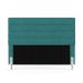 Cabeceira Atlas 160 para Cama Queen Z-016 Sued Azul Turquesa Aradecor