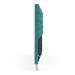 Cabeceira Atlas 160 para Cama Queen Z-016 Sued Azul Turquesa Aradecor