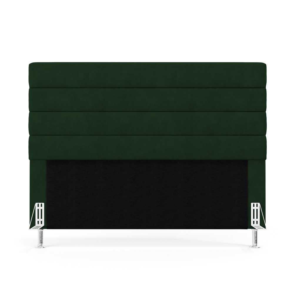 Cabeceira Atlas 160 para Cama Queen Z-018 Sued Verde Aradecor