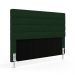 Cabeceira Atlas 160 para Cama Queen Z-018 Sued Verde Aradecor