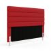 Cabeceira Atlas 195 para Cama King A-020 Couro Vermelho Aradecor