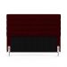 Cabeceira Atlas 195 para Cama King Z-002 Sued Bordô Aradecor