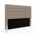 Cabeceira Atlas 195 para Cama King Z-003 Sued Bege Aradecor