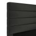 Cabeceira Atlas 90 para Cama de Solteiro N-022 Veludo Chumbo Aradecor