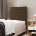 Cabeceira Atlas 90 para Cama de Solteiro N-029 Veludo Capuccino Aradecor