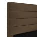 Cabeceira Atlas 90 para Cama de Solteiro N-029 Veludo Capuccino Aradecor