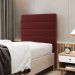 Cabeceira Atlas 90 para Cama de Solteiro N-034 Veludo Bordô Aradecor