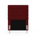 Cabeceira Atlas 90 para Cama de Solteiro Z-001 Sued Vermelho Aradecor
