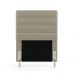 Cabeceira Atlas 90 para Cama de Solteiro Z-003 Sued Bege Aradecor