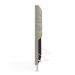Cabeceira Atlas 90 para Cama de Solteiro Z-003 Sued Bege Aradecor