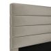 Cabeceira Atlas 90 para Cama de Solteiro Z-003 Sued Bege Aradecor