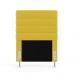 Cabeceira Atlas 90 para Cama de Solteiro Z-004 Sued Amarelo Aradecor