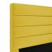 Cabeceira Atlas 90 para Cama de Solteiro Z-004 Sued Amarelo Aradecor