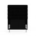 Cabeceira Atlas 90 para Cama de Solteiro Z-005 Sued Preto Aradecor