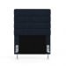 Cabeceira Atlas 90 para Cama de Solteiro Z-007 Sued Azul Marinho Aradecor